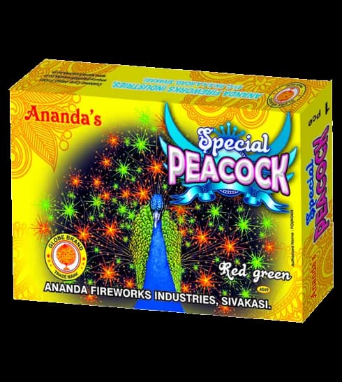 7 Shots Multi-Color Peacock Dance