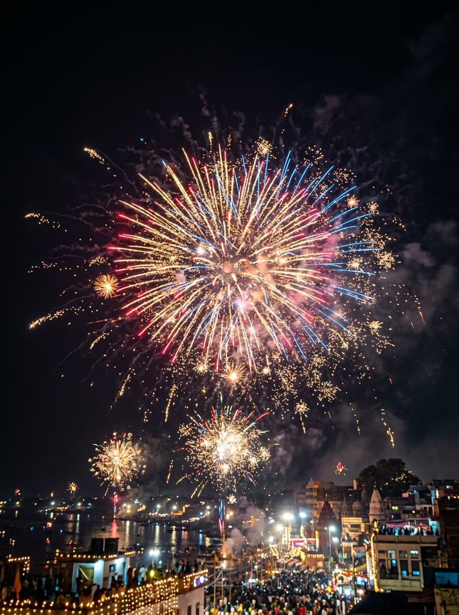 Multi-Color Sky Shots 🎆