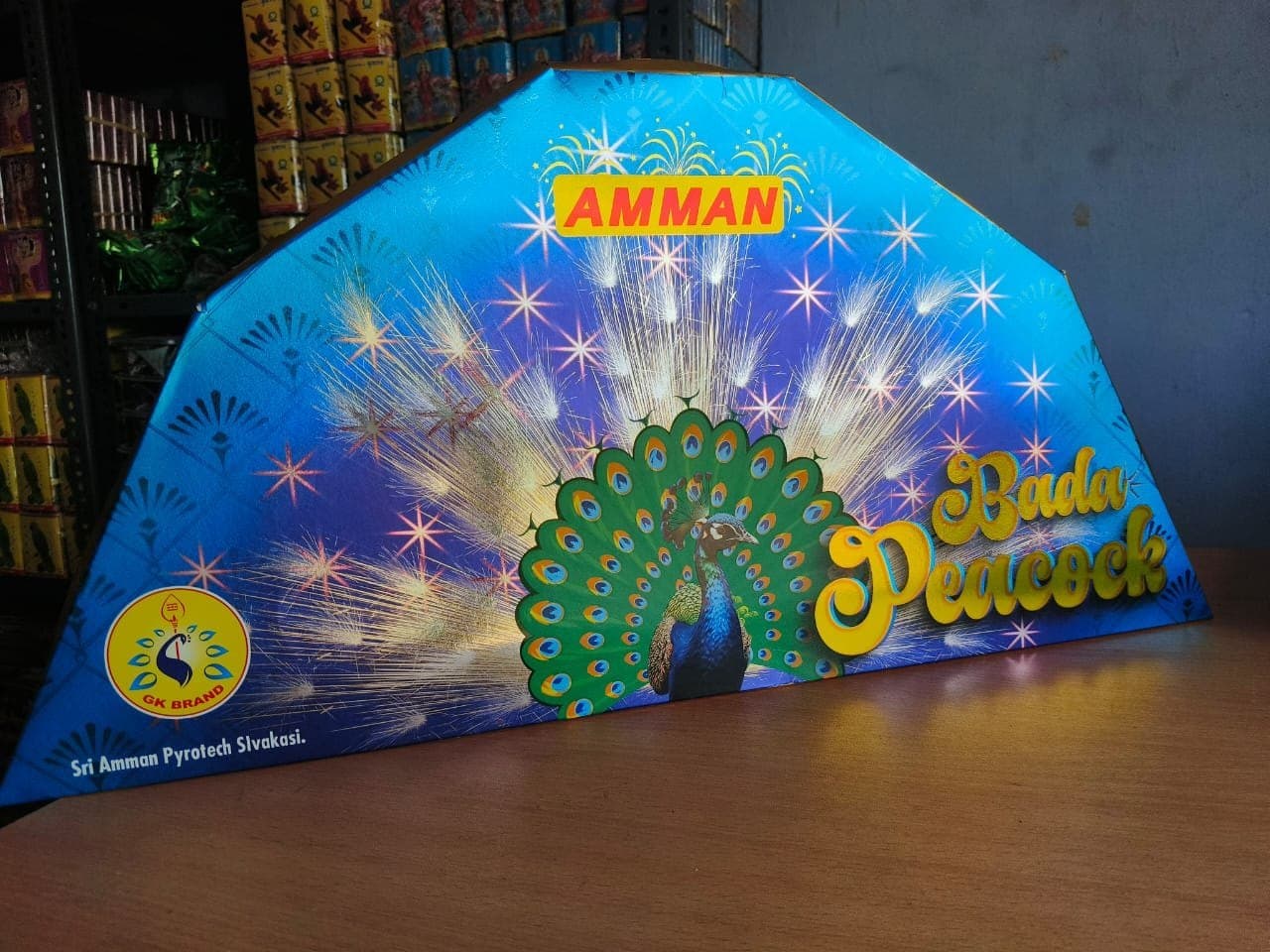 Magic Peacock Dancing Feather Fountain (5 Pcs)